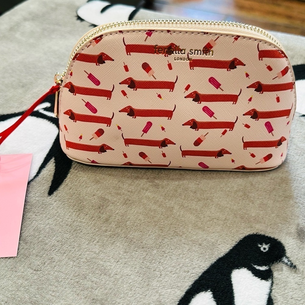 sausage dog dachshund daxie small bag fenellla smith new / gift pattern - Picture 1 of 14